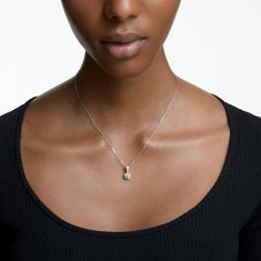 Swarovski Ogrlica z bleščečimi kristali Solitaire 5472635