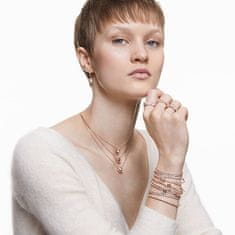 Swarovski Pozlačen bleščeč prstan Vittore 5366571 (Obseg 52 mm)