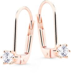 Cutie Jewellery Elegantni viseči uhani s cirkonom Z8012-50-10-X-4