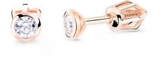 Cutie Jewellery Minimalistični uhani na stud Z8007-30-10-X-4
