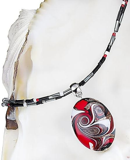 Lampglas Čarobna ogrlica Mayan Love z Lampglas Lampglas NP37
