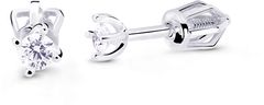 Cutie Jewellery Minimalistični uhani na stud Z8014-30-10-X-2