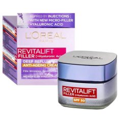 Loreal Paris Dnevna krema proti staranju kože SPF 50 Revita lift Filler ( Anti-Age ing Cream) 50 ml