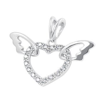 Nežen srebrn obesek 446 001 00417 04