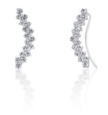 JwL Luxury Pearls Čudoviti bleščeči uhani s kristali JL0689