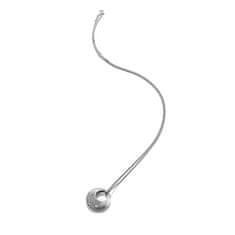 Hot Diamonds Lepa srebrna ogrlica z diamantom Quest DP833 (verižica, obesek)