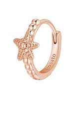 Rosato Bronasti enojni uhani Starfish Storie RZO056