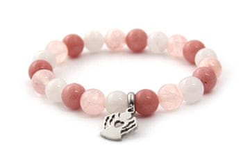 Žad in zapestnica iz žadnega perla MINK07 / 17