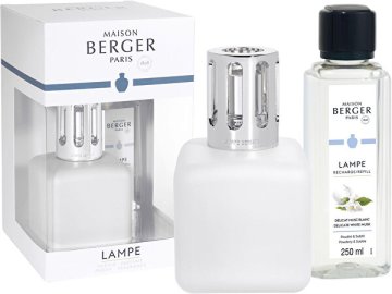 Maison Berger Paris Darilni set katalitične svetilke Glacon bela + polnilo Delicate White Musk 250 ml
