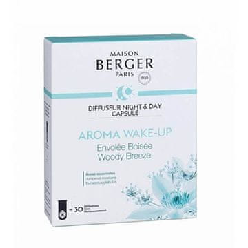 Maison Berger Paris Polnilo za električni difuzor Night and Day Aroma Wake-up Woody Breeze 1 kos.