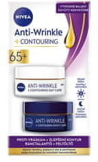 Nivea Darilni set za izboljšanje kontur zrele kože 65+ Anti-Wrinkle