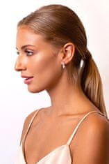 Brilio Silver Elegantni srebrni uhani s cirkoni EA133W