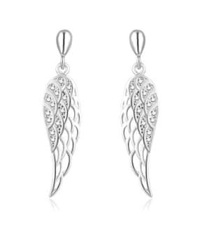 Beneto Lepi srebrni uhani Angelska krila AGUP2360L