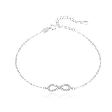 Beneto Modna srebrna neskončna zapestnica AGB589 / 21