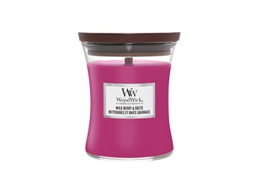 Woodwick Vaza z dišečimi svečami srednja Wild Berry & Beets 275 g