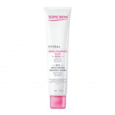 Topicrem Vlažilna hranilna krema za občutljivo in suho kožo HYDRA+ (Rich Moisturizing Radiance Cream) 40 ml