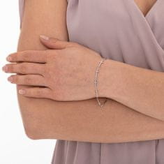 Troli Elegantna jeklena zapestnica s križi (Dolžina 19 cm)