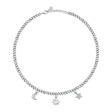 Morellato Razigrana jeklena ogrlica z obeski Maia SAUY01