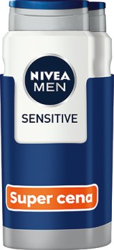 Nivea Men Sensitiv e 2 x 500 ml moški gel za prhanje