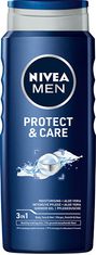 Nivea Men Protect & Care moški gel za prhanje 2 x 500 ml