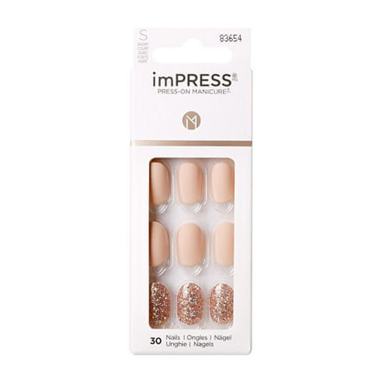 KISS Samolepilni nohti imPRESS Evanesce 30 kos
