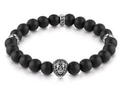 Guess Moška zapestnica iz perl Lion King JUMB01303JWSTT / U