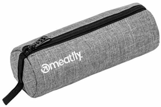 MEATFLY Etui za svinčnike Basic Case White / Grey Heather