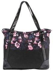 MEATFLY Ženska torbica Insanity Hibiscus Black / Black