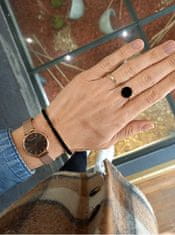 Pierre Lannier Eleganten bronast prstan Symphony BJ04A341 (Obseg 54 mm)