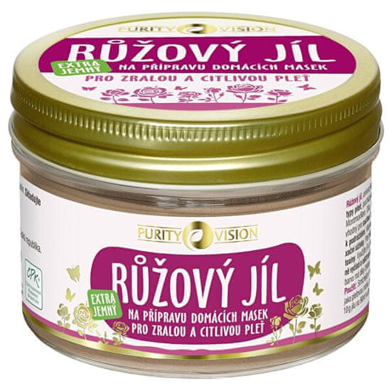 Purity Vision Rožnata glina 175 g