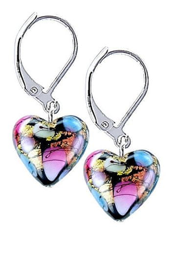 Lampglas ELH21 Crazy Love 24K zlato Nezgrešljivi biserni uhani