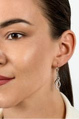 Brilio Silver Bleščeč pozlačen komplet nakita s cirkoni SET222Y