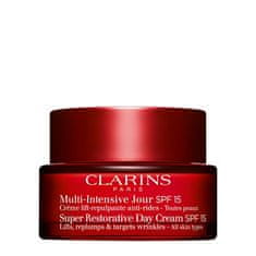 Clarins Dnevna krema za zrelo kožo SPF 15 ( Super Restorative Day Cream) 50 ml