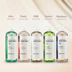 MIZON Gel za prhanje Peach My Relaxing Time (Body Wash) 800 ml