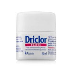 Driclor Antiperspirant roll-on proti prekomernemu potenju, raztopina 20 ml