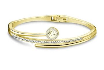 Lotus Style Pozlačena jeklena zapestnica Tree of Life Woman Basic LS2123-2 / 3