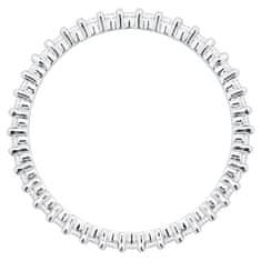 Swarovski Glamurozen bleščeč prstan s kristali Swarovski Vittore 500777 (Obseg 55 mm)