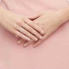 Swarovski Glamurozen bleščeč prstan s kristali Swarovski Vittore 500777 (Obseg 55 mm)