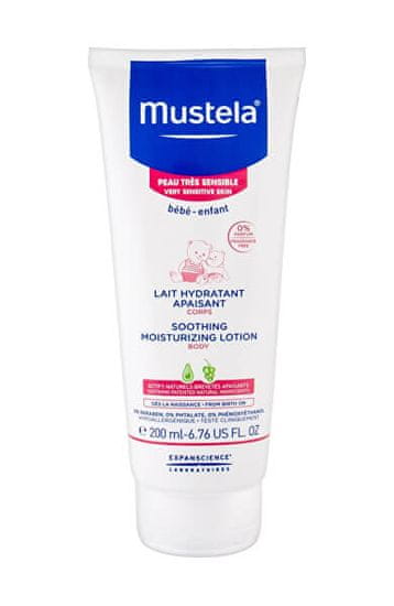 Mustela Otroško pomirjujoče vlažilno mleko za zelo občutljivo kožo (Soothing Moisture Lotion) 200 ml