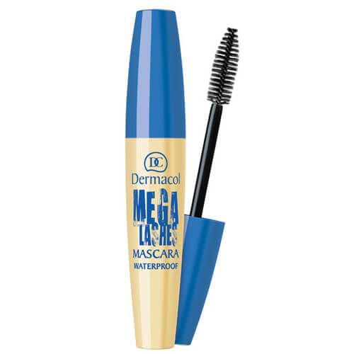 Dermacol Super volumen nepremočljiva maskara s panoramskimi Mega trepalnicami 12,5 ml