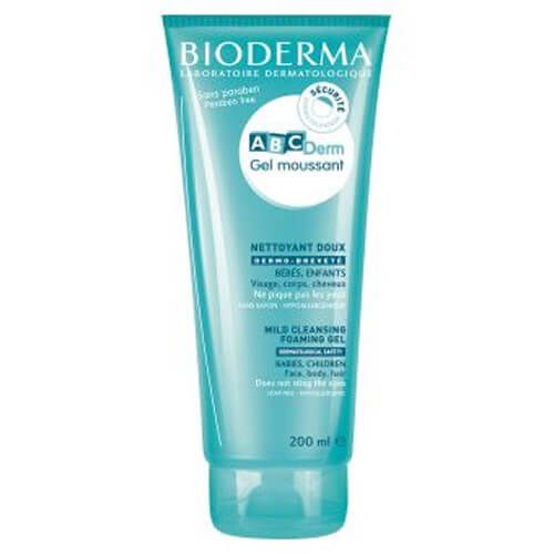 Bioderma Mehko čistilni gel za otroško kožo ABCDerm Moussant