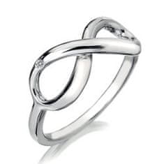 Hot Diamonds Srebrni prstan Hot Diamonds Infinity DR144 (Obseg 54 mm)