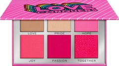 Makeup Revolution Paleta senčil za oči Love Conquers (Power Shadow Palette) 6,6 g