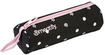 MEATFLY Etui za svinčnike Basic Case Black Dots