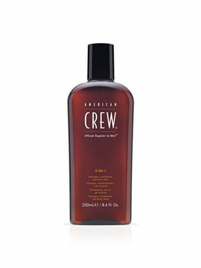 American Crew Večnamenski izdelek za lase in telo (3-in-1 Shampoo, Conditioner And Body Wash)