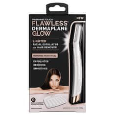 Flawless Derma plane Glow odstranjevalec dlak na obrazu