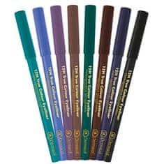 Dermacol Leseni svinčnik za oči 12H (True Colour Eyeliner) 2 g (Odtenek 6 Dark Brown)