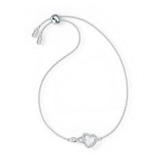 Swarovski Zapestnica z bleščečim obeskom Infinity 5524421