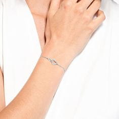 Swarovski Zapestnica z bleščečim obeskom Infinity 5524421