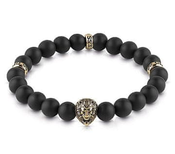 Guess Moška zapestnica iz perl Lion King JUMB01303JWYGT / U